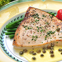 Swordfish with Lemon Caper Sauce